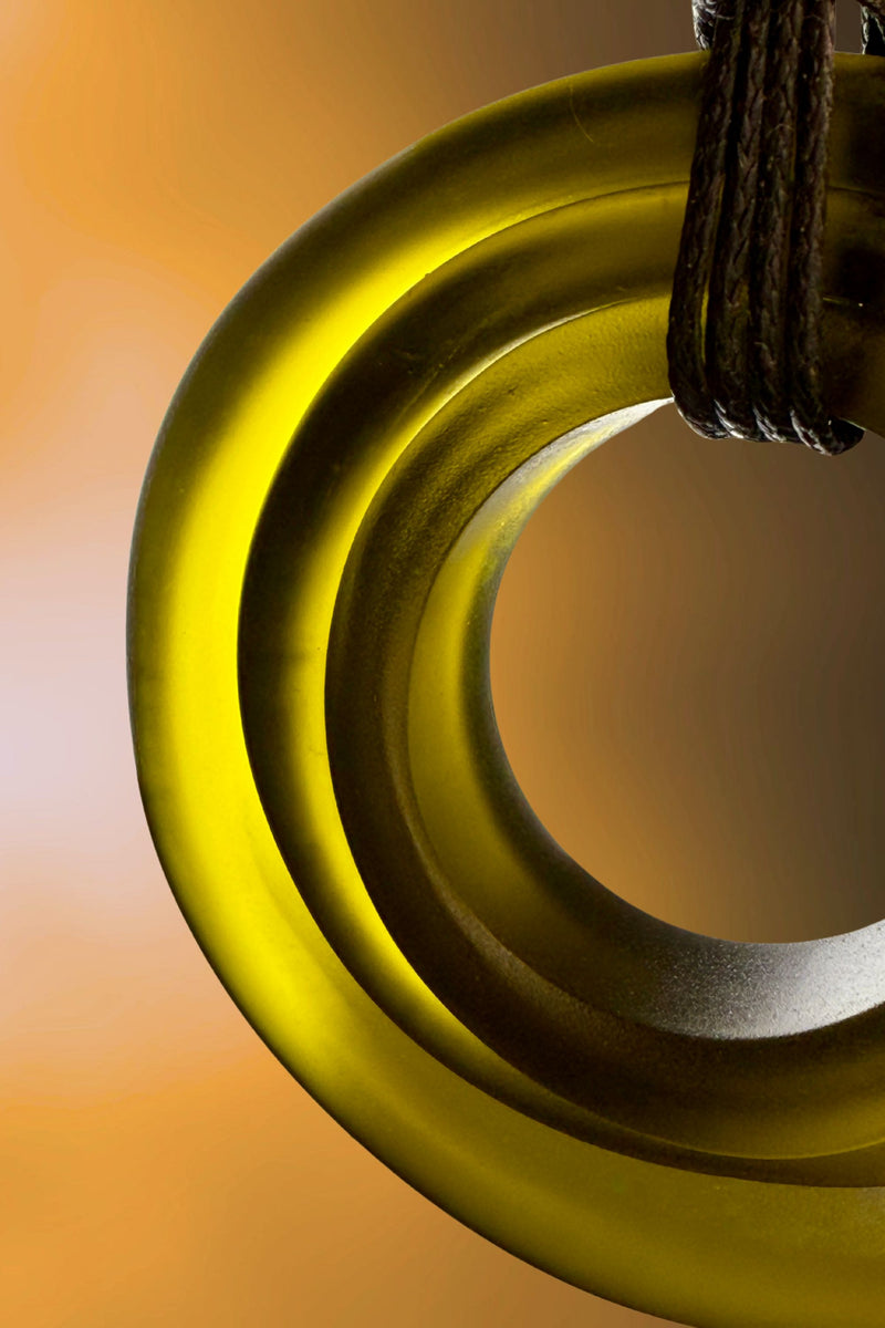 Warm Green Three Rings