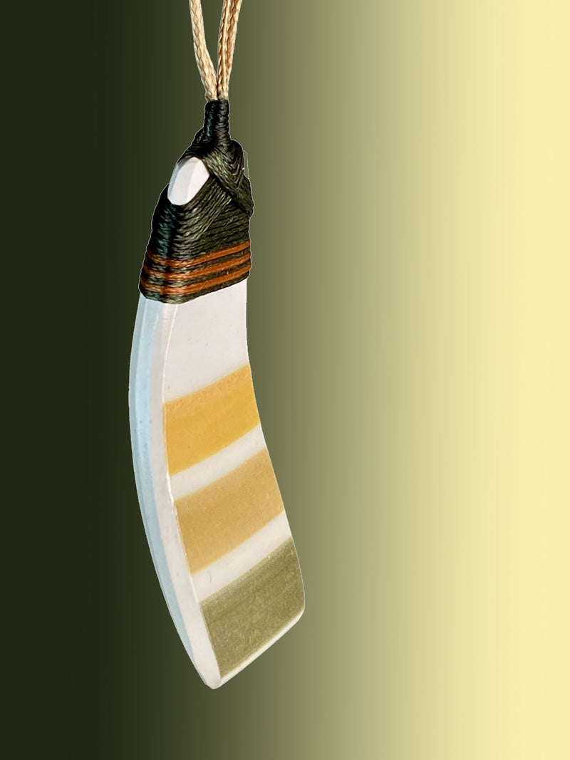 Crown Lynn Carousel Ceramic Pendant