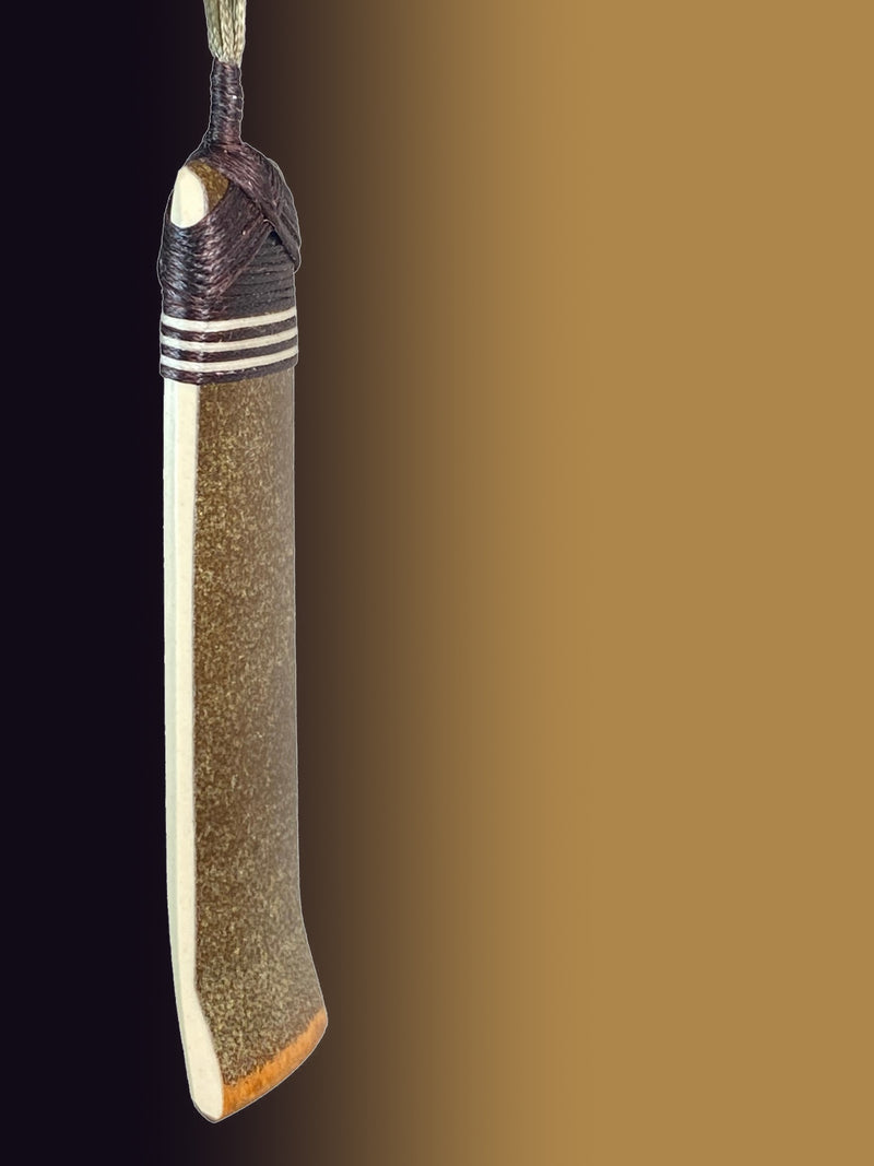 Temuka Pottery Ceramic Pendant