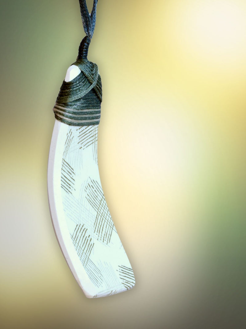 Crown Lynn Staccato Ceramic Pendant