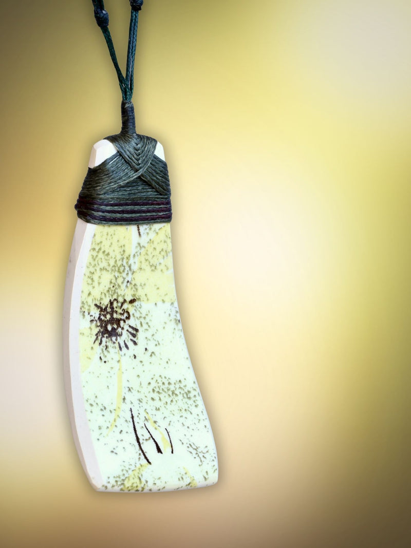 Crown Lynn Lyric Ceramic Pendant