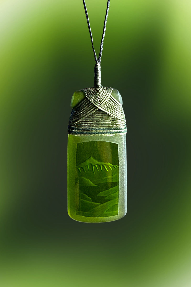 Mountain Landscape Pendant