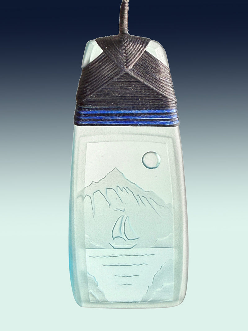 Big Lake and Boat Pendant