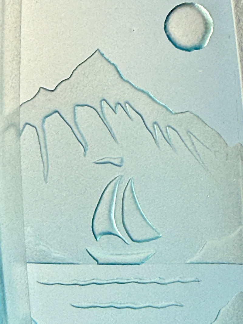 Big Lake and Boat Pendant