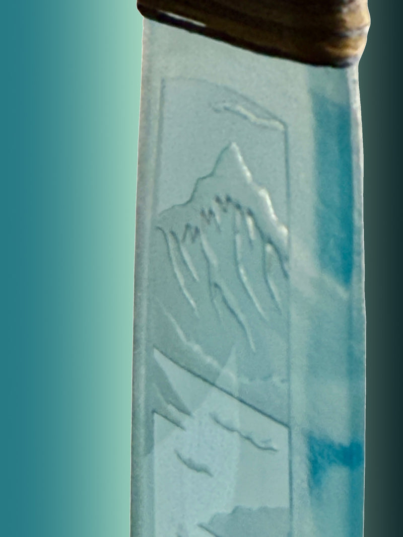 Mountain and Lake Landscape Pendant