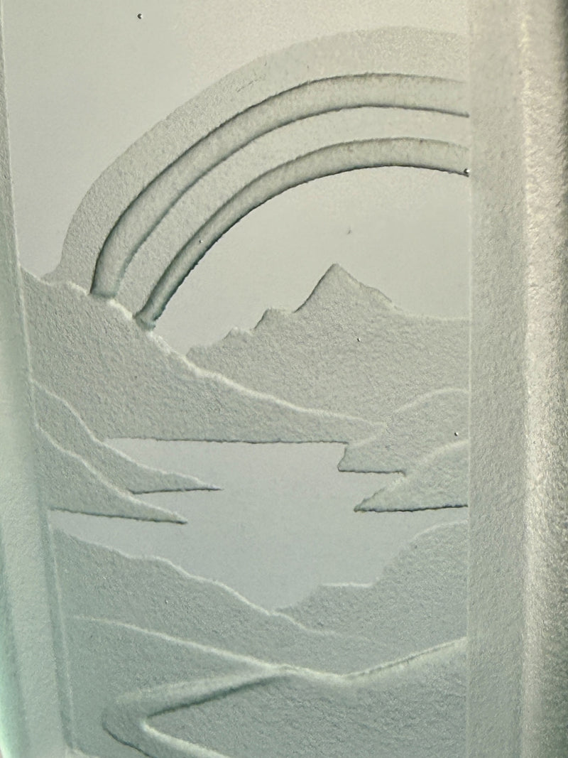 Rainbow Landscape Pendant