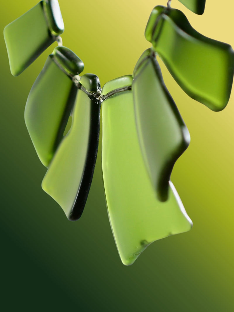 Rays of Light in Green