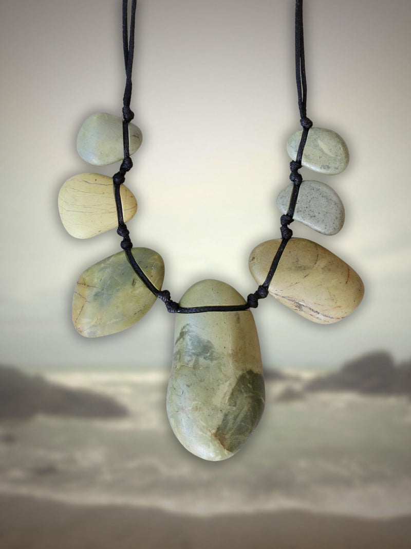 Gem Stone Necklace Greens