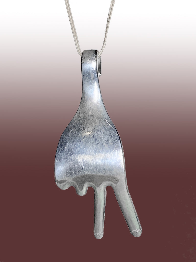 Peace Out Forked Fingers