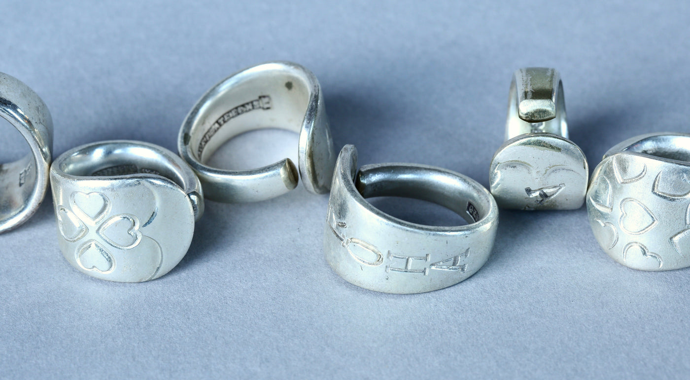 Silverware Rings