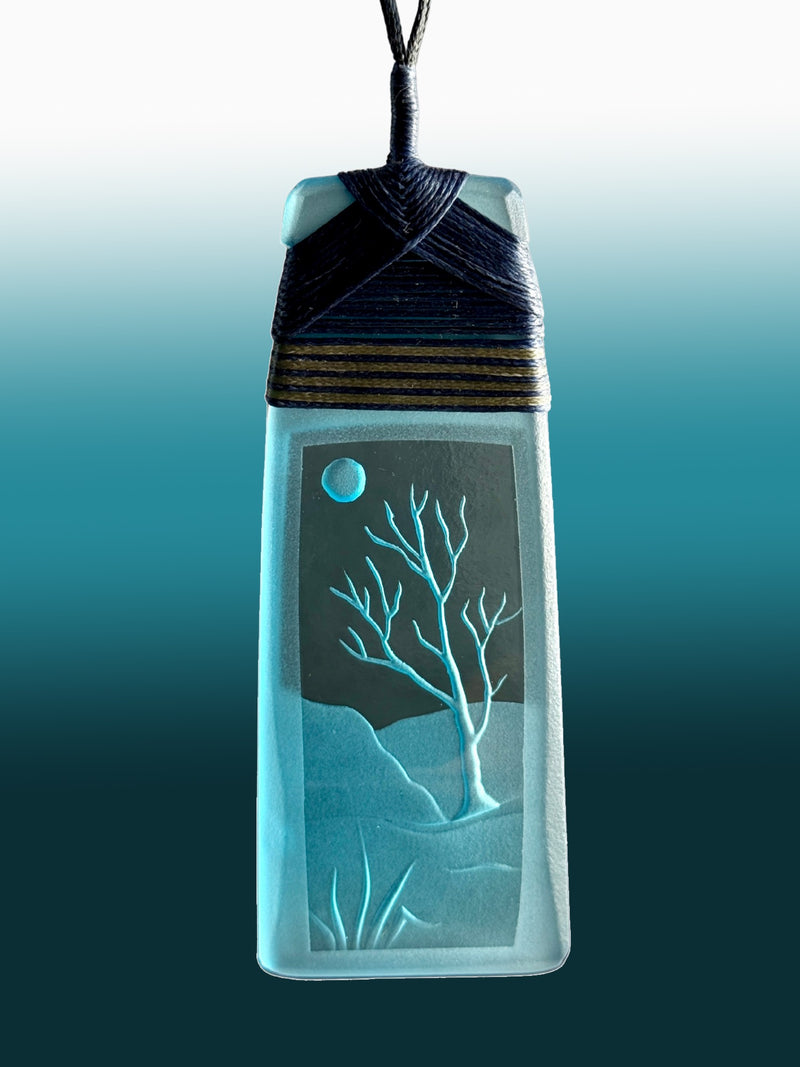 Big Moonlit Tree Pendant