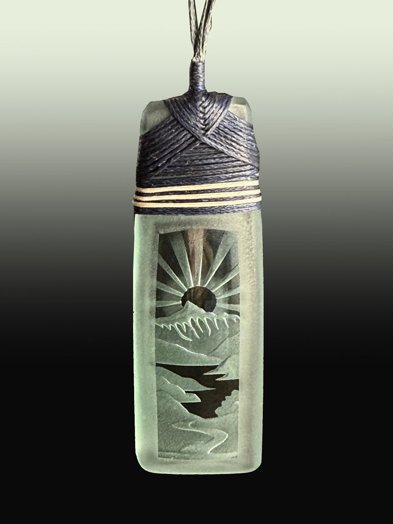 Mountain Sunburst Pendant