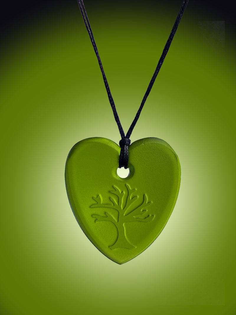 Small Tree Heart Pendant