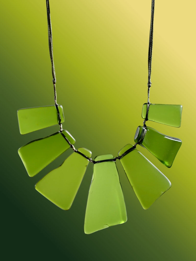 Rays of Light in Green
