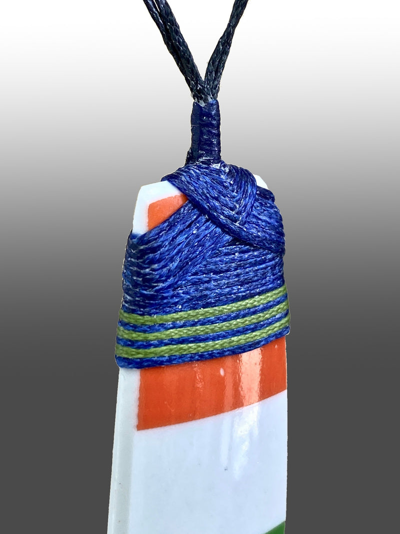 Stripes Ceramic Pendant