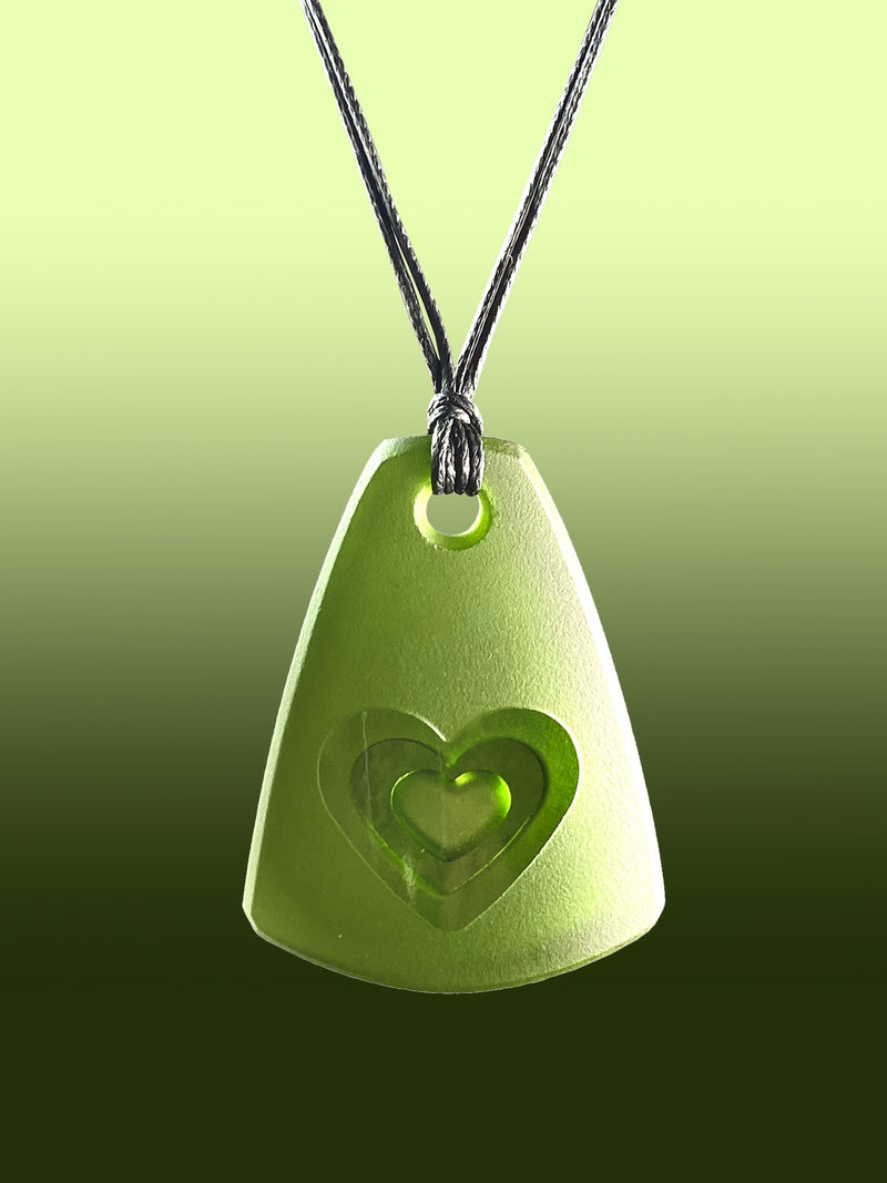 Green Heart Pendant